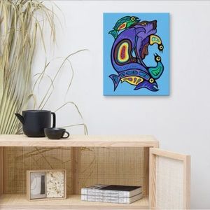 “Wolf Clan Visionary”Mark Anthony Jacobson Native Art print Limited Edition